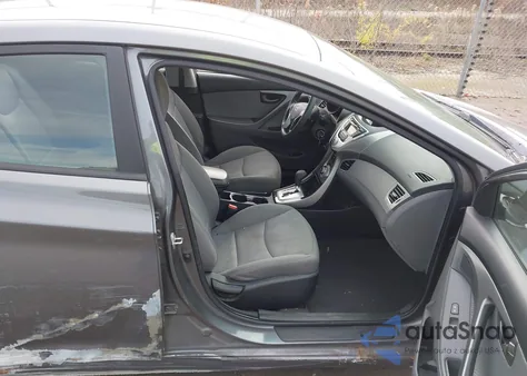 2012 Hyundai Elantra Gls из США, поврежденный, VIN 5NPDH4AE0CH114888